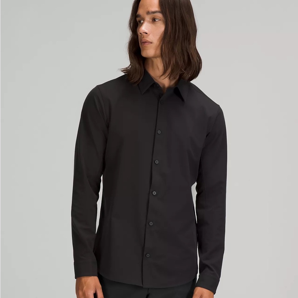 Lululemon New Venture Slim-Fit Long-Sleeve Shirt